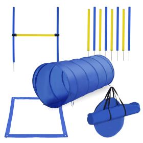 Dog Agility Tools 4PCS Set PE Jumps