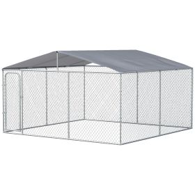 Outdoor Dog Kennel Galvanized Steel