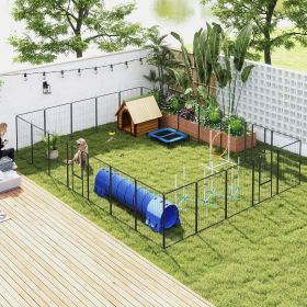 Large 24 Panel Pet Playpen
