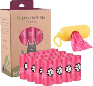 Eco-Friendly Dog Poo Bags Corn Starch Blended