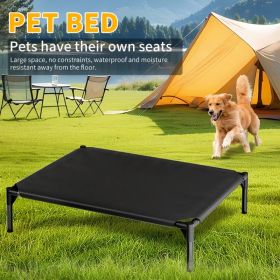 XL Oxford Cloth Pet Bed, Scratch Resistant, Waterproof, Easy To Clean, Breathable, Comfortable & Non Collapsing, Suitable For Outdoor Use (Option: Defaulttitle)