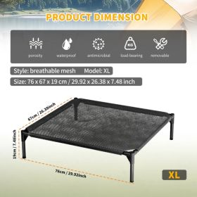 XL-type Mesh Pet Bed With Ventilation And Heat Dissipation, Stable And Durable Structure, Suitable For Small And Medium-sized Cats And Dogs (Option: Defaulttitle)