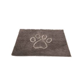 DGS Pet Products Dirty Dog Door Mat (Color: Misty Grey, size: medium)